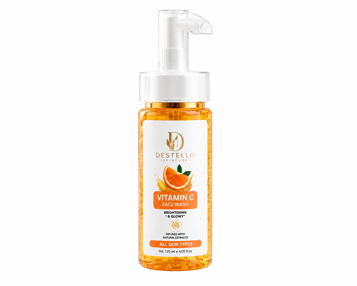 Destello Vitamin C Face Wash – Brightening & Glow | 120ml